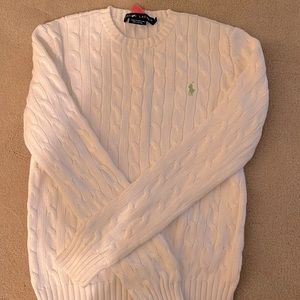 Ralph Lauren Cotton Cable Knit Sweater